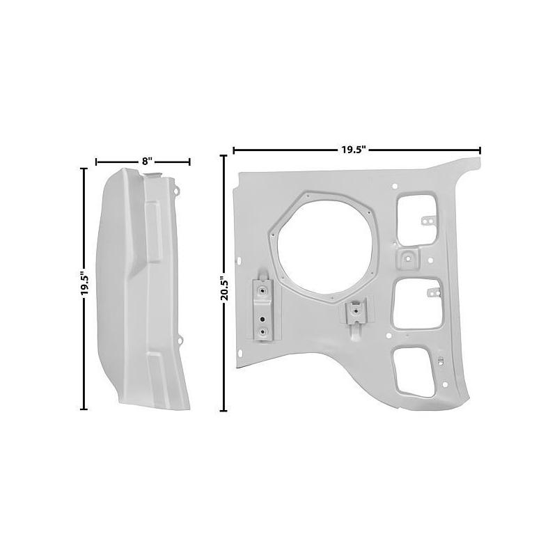 GLA3625PWT Repair Panels A-pillar
